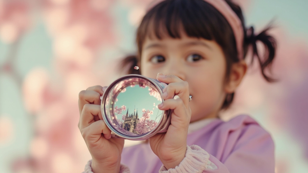 给女儿一台zve10，入门单反日本大阪城公园拍照，看看小朋友眼中的世界